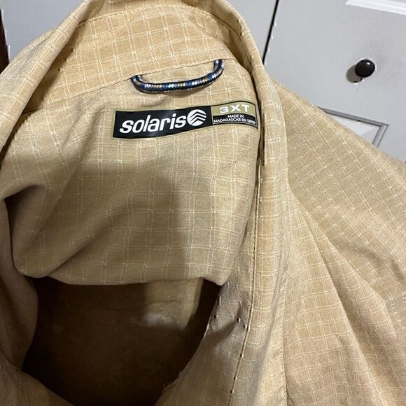 Solaris Mens 3XT Short Sleeve Button Down Shirt - Picture 5 of 5